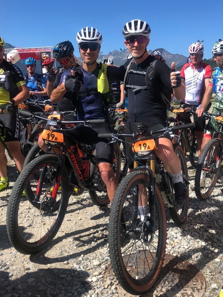 au départ de ultra transmaurienne vanoise