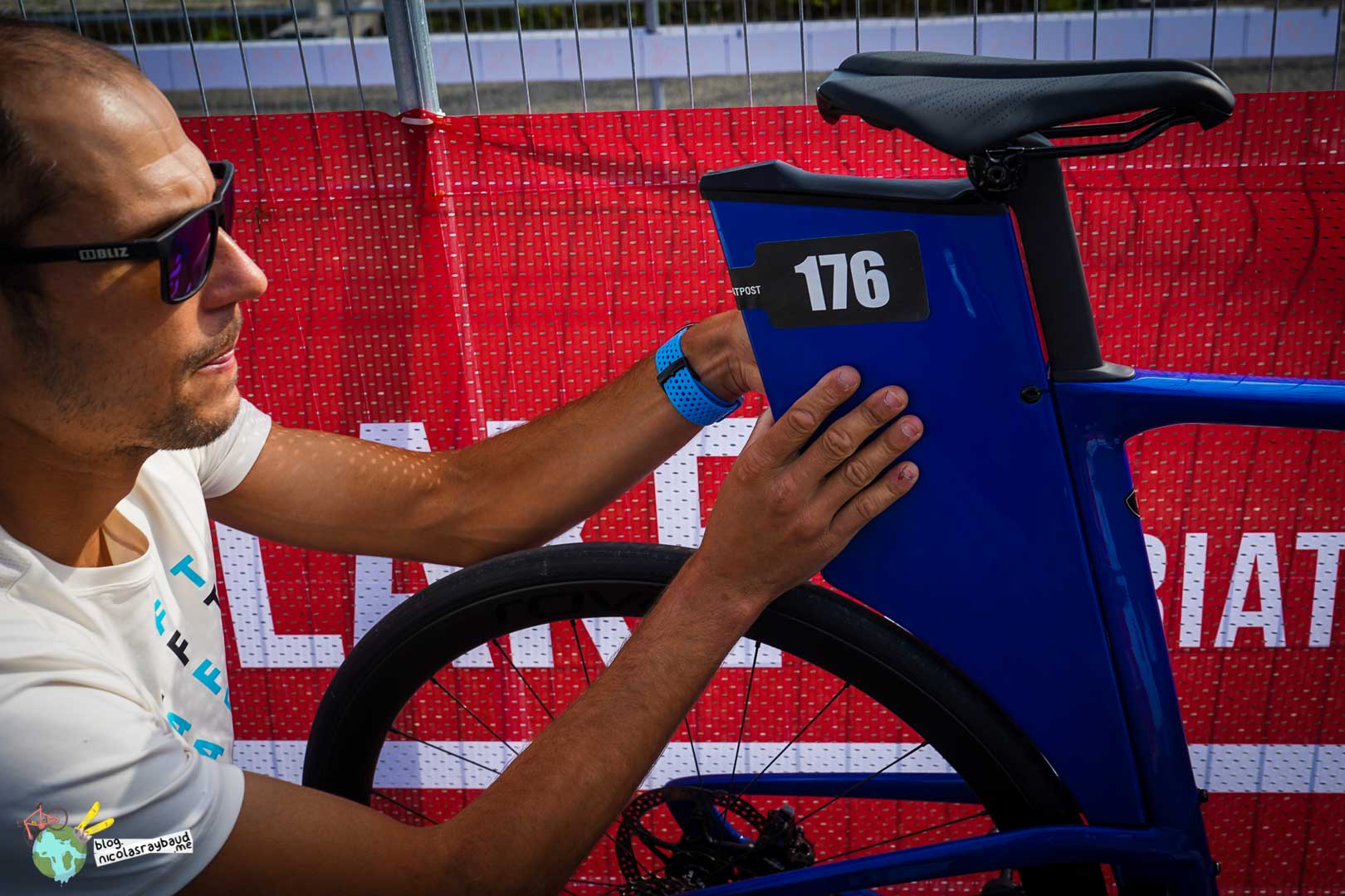 dossard sur hydratation fuelcell shiv