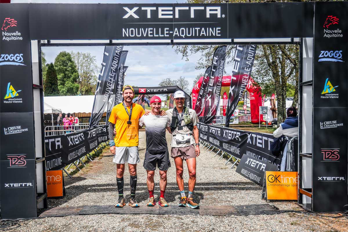 xterra nouvelle aquitaine trail podium