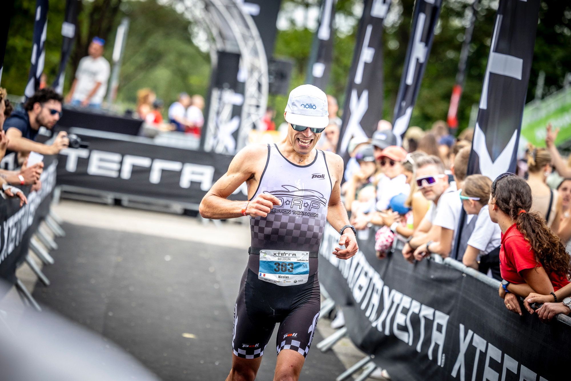 arrivee nicolas raybaud xterra belgique dauphins romanais peageois