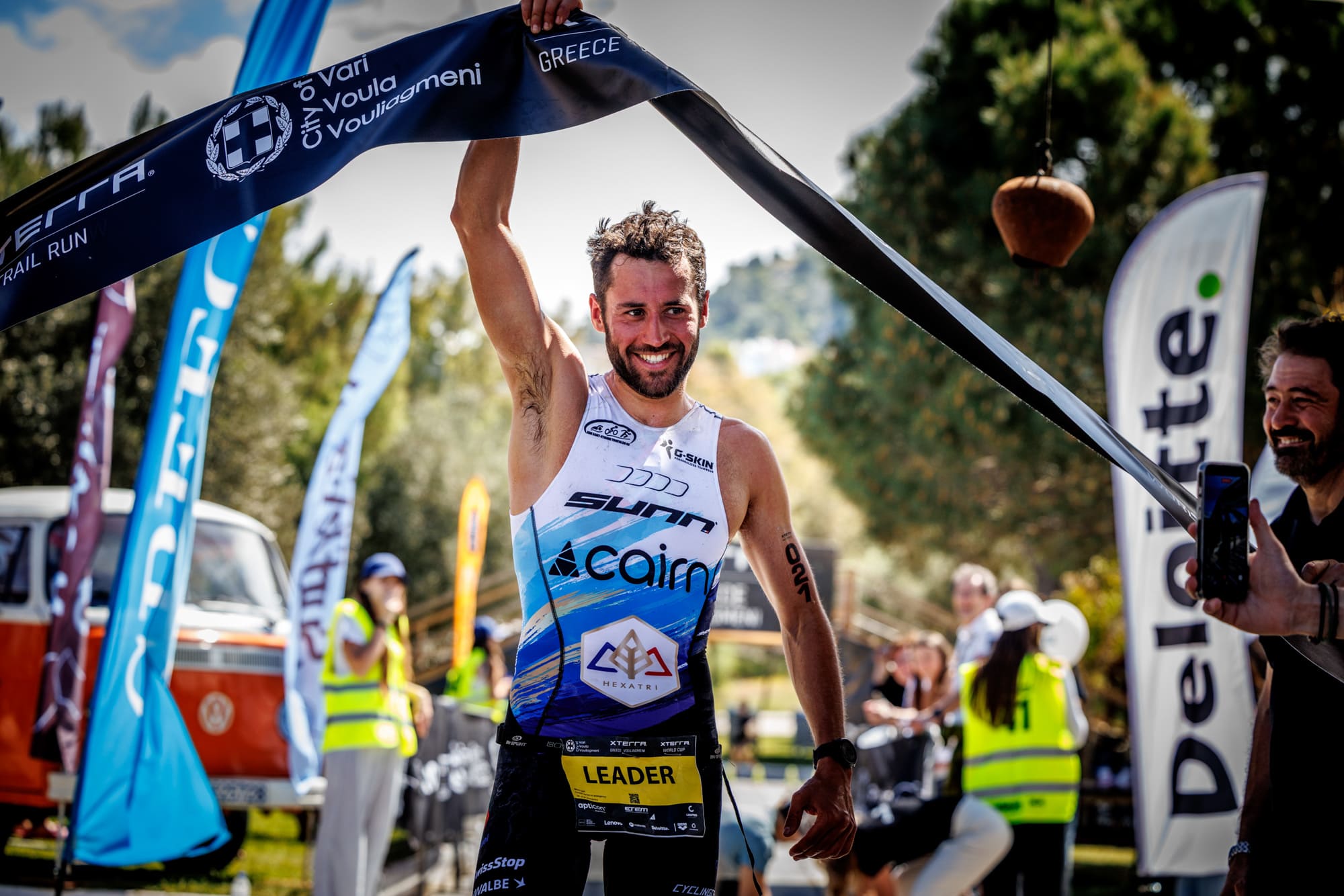 Arthur Forissier Vainqueur xterra grèce