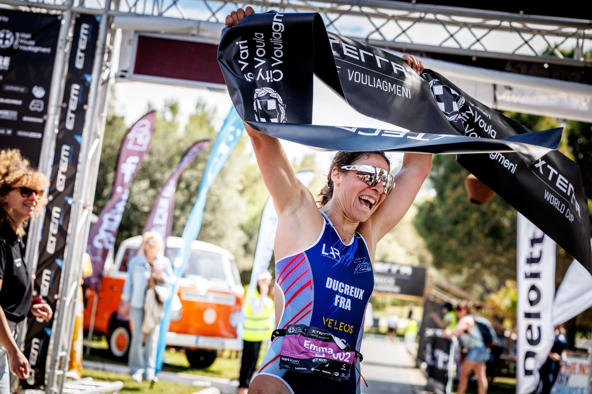 Emma Ducreux Vainqueur xterra grèce